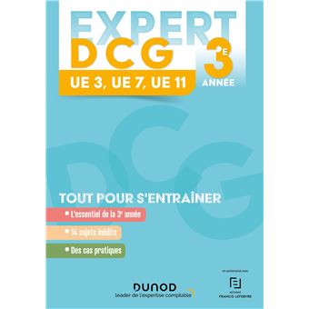 Expert DCG Année 3 : 3-7-11