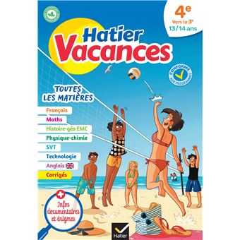 Cahier De Vacances De La 4e Vers La 3e Pour Reviser Son Annee Dans Toutes Les Matieres Broche Laurianne Geoffroy Caroline Le Gouill Sebastien Lenglet Jean Pierre Bureau Collectif Achat
