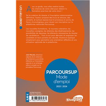 Parcoursup - Mode d'emploi
