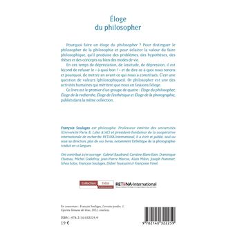 Eloge du philosopher