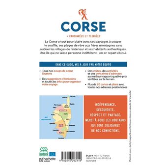 Guide du Routard Corse 2021/22