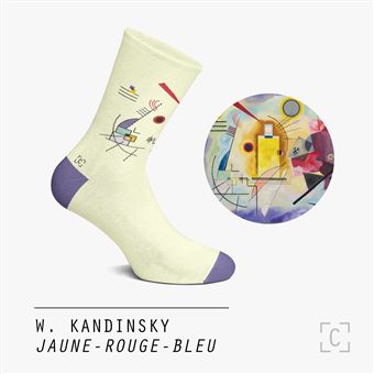 Chaussettes Curator Socks Wassily Kandinsky Jaune-Rouge-Bleu