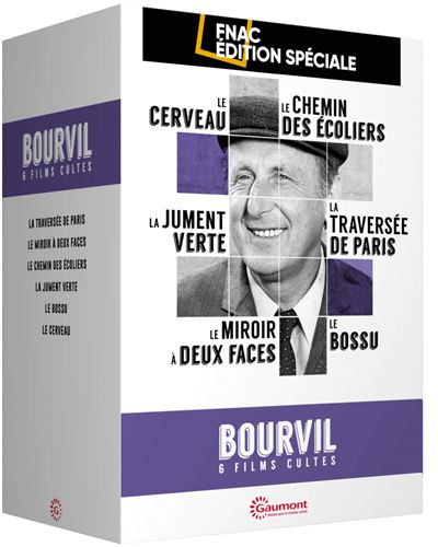 Coffret Bourvil 6 Films Cultes Edition Spéciale Fnac DVD
