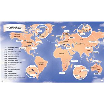 En train autour du monde