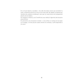 Hatha yoga et colonne vertébrale