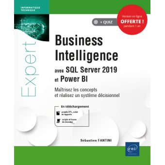 Business Intelligence avec SQL Server 2019 et Power BI