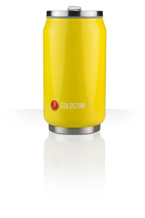 LESARTIS CANETTE ISOTERME JAUNE