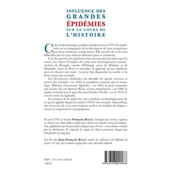 Influence des grandes épidémies sur le cours de l'histoire
