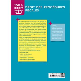 Droit des procédures fiscales