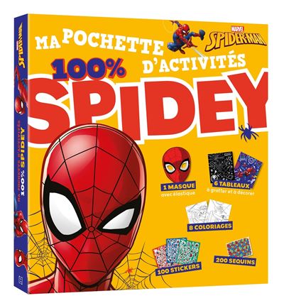 SPIDER-MAN - Ma Pochette d'Activités 100 % Spidey - Marvel