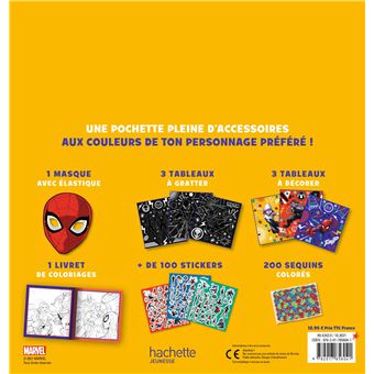 SPIDER-MAN - Ma Pochette d'Activités 100 % Spidey - Marvel