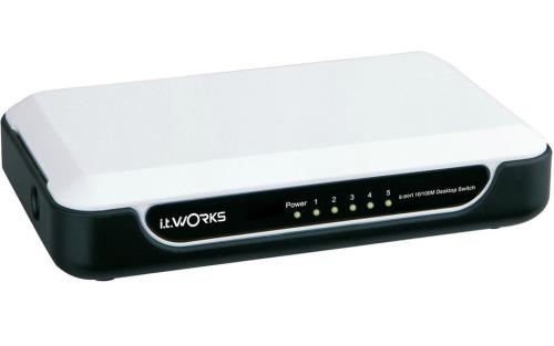 Itworks Switch Ethernet It Works 5 Ports