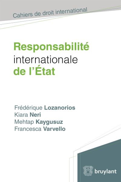 Responsabilité internationale de l'Etat