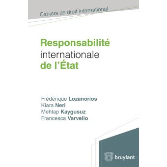 Responsabilité internationale de l'État