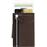 Ogon Cascade Zipper Wallet Dark Brown