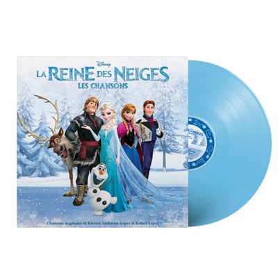 La Reine des Neiges - Les Chansons / Frozen Vinyle Bleu Opaque
