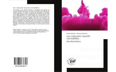 Les colorants reactifs corrodibles - nouvelle tendance