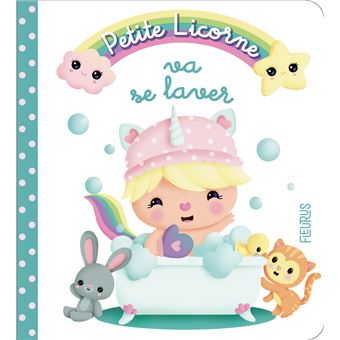 Petite licorne va se laver