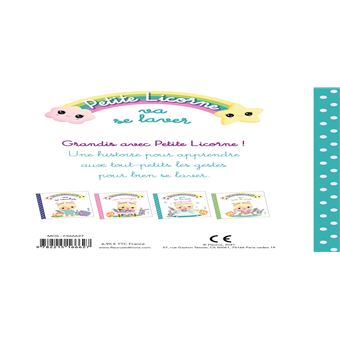 Petite licorne va se laver