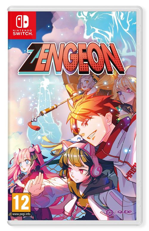 Pochette avant du jeu Zengeon Nintendo Switch