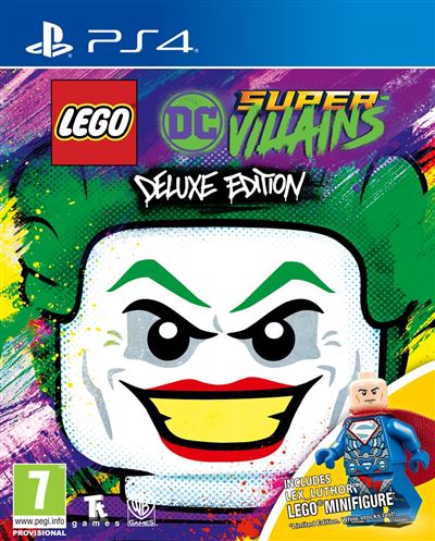 LEGO DC SUPERVILLAINS DELUXE EDITION FR/NL PS4