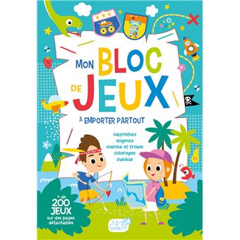 Mon bloc de jeux a emporter partout