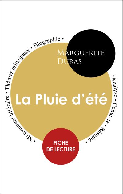 Fiche de lecture la pluie d ete etude integrale