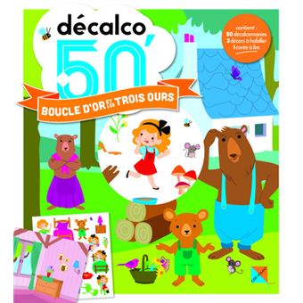 Boucle d'or et les 3 ours - Décalco 50