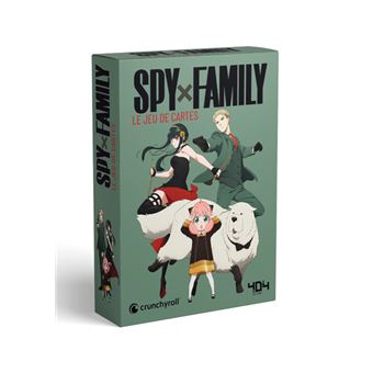Spy x Family : le jeu de cartes officiel - 50 cartes De 2 à 5 joueurs À partir de 8 ans