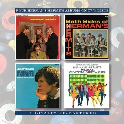 Four Herman's Hermits albums -2 CD