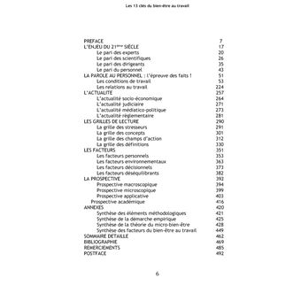 Les 13 clés du bien-être au travail