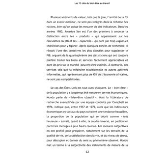 Les 13 clés du bien-être au travail