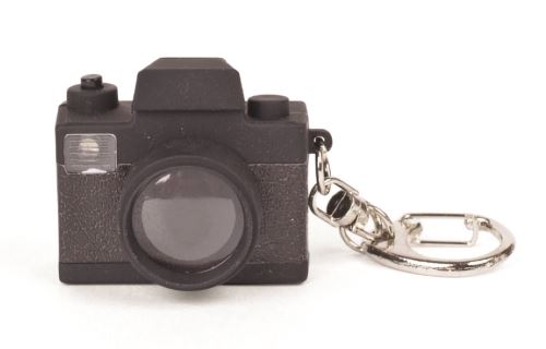 CAMERA LED KEYCHAIN CARDED/CDU