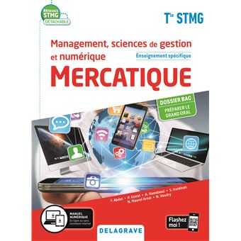 Management, Sciences de gestion et numérique - Mercatique enseignement spécifique Tle STMG (2020) - Pochette élève