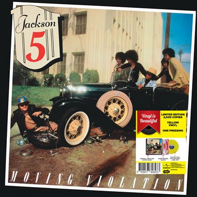 Moving violation/vinyle jaune