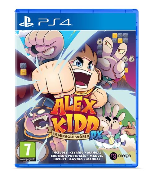 Pochette avant du jeu Alex Kidd in Miracle World DX PS4