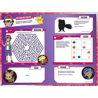Les incollables - Cahier de vacances Pokémon - De la GS au CP - 5-6 ans