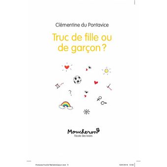 Truc de fille ou de garçon ?