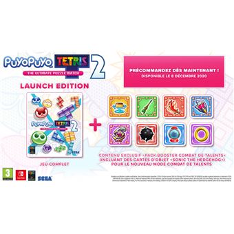 Puyo Puyo Tetris 2 Launch Edition Nintendo Switch