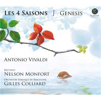 Les Quatre Saisons - Antonio Vivaldi - Gilles Colliard - CD album ...