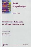 Planification de la sante en afrique subsaharienne sante et