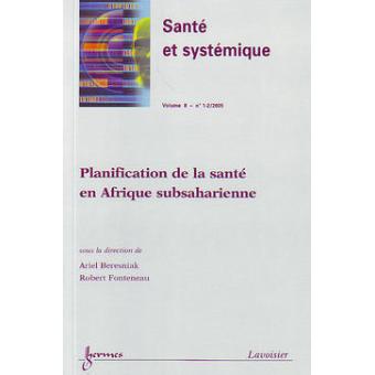 Planification de la sante en afrique subsaharienne sante et