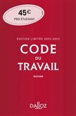 Code du travail annoté, Édition limitée 2022-2023 86ed