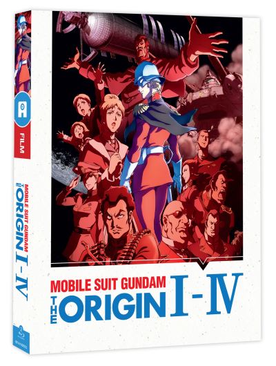 Coffret Mobile Suit Gundam : The Origin 1 à 4 Blu-ray
