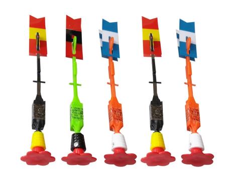 Fusées lumineuses Flying Rocket Splash Toys