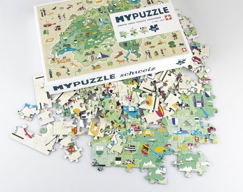 La Suisse en puzzles - Helvetiq