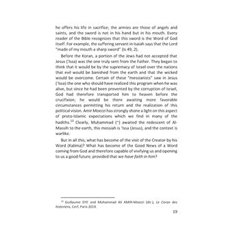 The Messiah Will Return