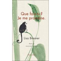 Que fais-tu ? je me promene