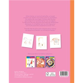 Les objets - L' art à colorier pour les tout-petits