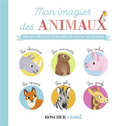 Mon imagier des animaux - Camille Tisserand - cartonné